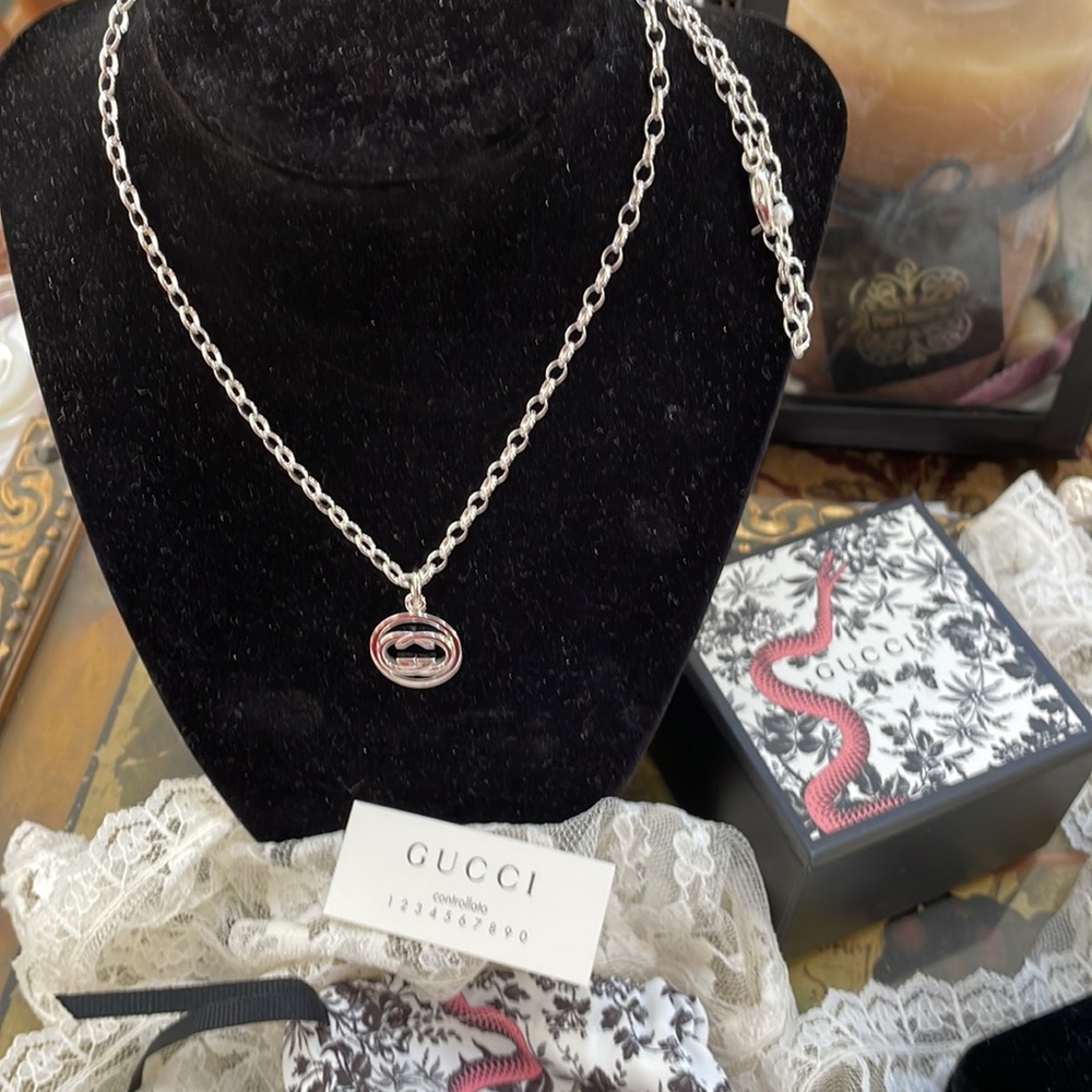 Gucci 925 Sterling Necklace - Picture 14 of 15